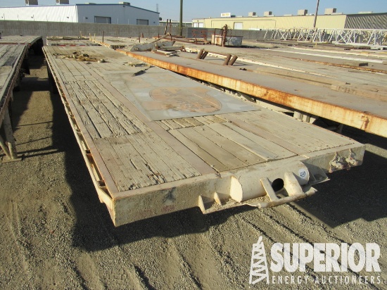 (x) 1977 HOBBS 8'6"W x 40'L T/A Oilfield Float, VI