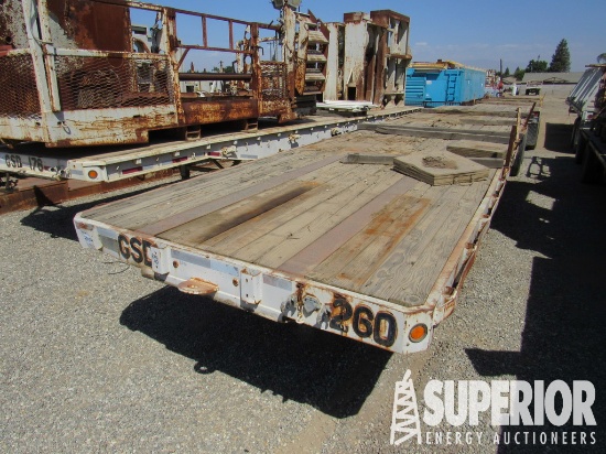 (x) 8'W x 40'L T/A Float, VIN-TC1628, w/ HC Landin