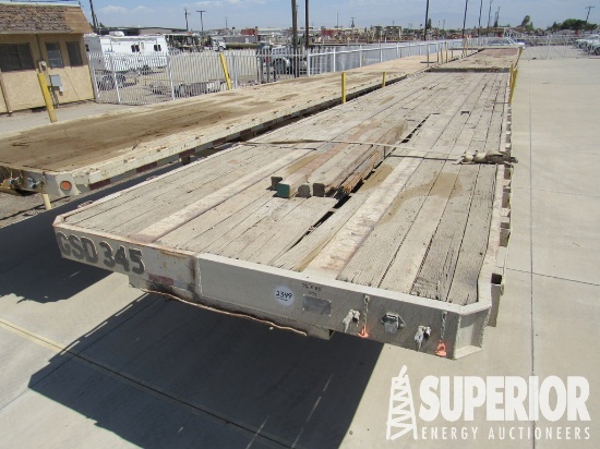 (x) 1974 MILLER HP-33-40 7'6"W x 40'L T/A Float, V