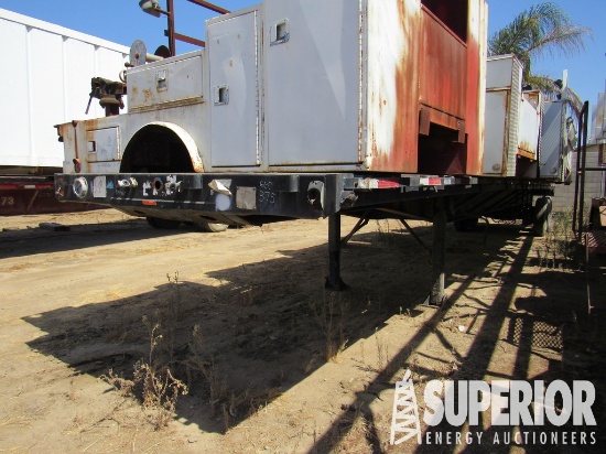 (x) 1987 FONTAINE FTW-3-8048SL 8'W x 48'L Tandem A