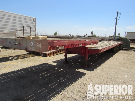 (x) 1944 UTILITY 43'OAL 3-Axle Step Deck Trailer,