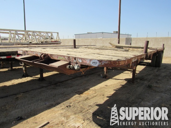(x) 1951 WEBER 8'W x 35'L T/A Oilfield Float, VIN-