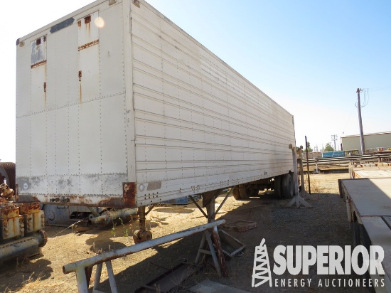 "UTILITY 36'L Alum Van Trailer w/ 10.00x20 Tires