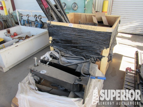 Trailer Landing Legs w/ Gear, Landing Feet & Shaft