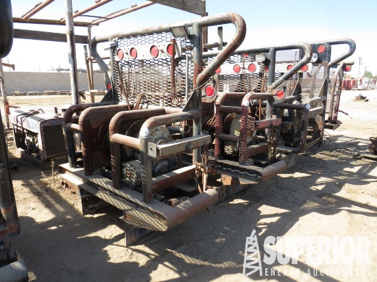 TULSA 70F-SLRF0 Truck Winch w/ Headache Rack, PTO