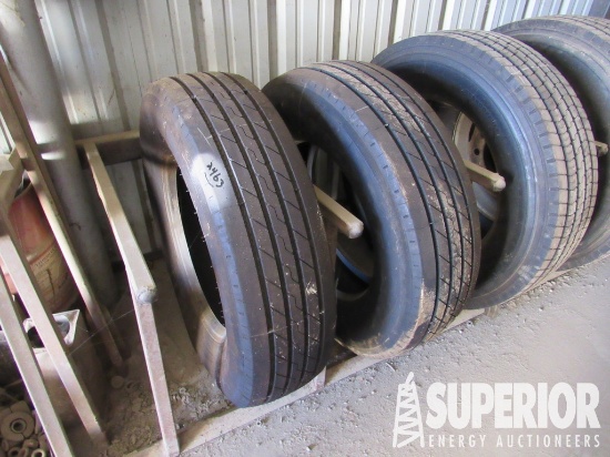 (2) 295/75R22.5 Highway Tires (UNUSED)