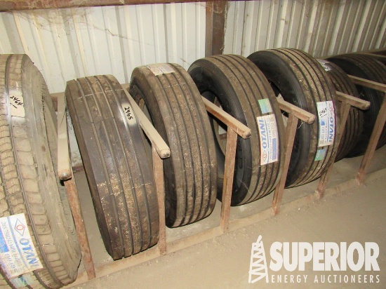 (4) 255/70R-22.5 Highway Tires (UNUSED)