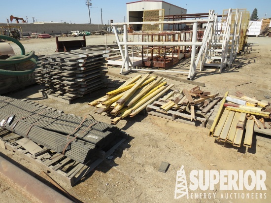 (12) 42"H x 4'W Trailer Bed Stake Sides, Pallet of