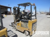 CAT E5000-AC 4450# Elec Warehouse Forklift, S/N-A4