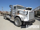 (x) 2012 KENWORTH T-800 T/A Winch Truck, VIN-1XKDD