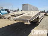 1981 VULCAN LB-50 45'OAL 3-Axle Folding Neck Oilfi