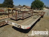 (x) 1965 HOBBS 8'W x 38'L T/A Float, VIN-FHF306801