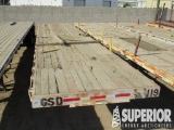 (x) 1974 NABORS 8'W x 40'L T/A Float, VIN-2303F165