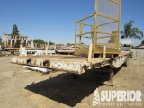 (x) 1993 SPCNS 8'W x 40'L T/A Float, VIN-952152, w