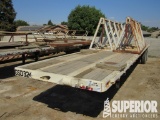 (x) 1981 NABORS 8'W x 40'L T/A Oilfield Float, VIN