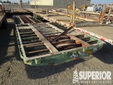 (x) 1984 UTILITY 8'W x 42'OAL T/A Step Deck Traile