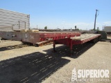(x) 1944 UTILITY 43'OAL 3-Axle Step Deck Trailer,