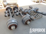 HUTCH IND Trailer Suspension, (2) AXN Trailer Axle