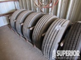 (5) 275/70R22.5 Highway Tires (Used)