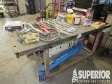Steel Shop Cart & Contents, Combo Wrenches, Come-A