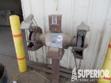 BALDOR 5HP Pedestal Grinder, 14