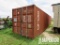 40'L Shipping Container w/Water Hose Conn's,