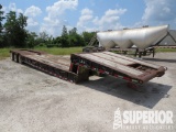 1988 OMNI FONTAINE 42'OAL 3-Axle Folding Neck Lowboy