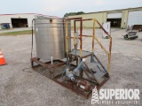 Stainless-Steel Portable Mixing Tank