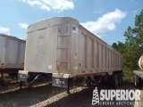 2009 TRAVIS 32'L T/A End Dump Trailer