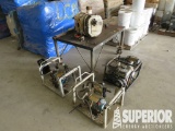 GARDNER DENVER Blower, (2) CAT Hyd Powered Triplex Pumps,