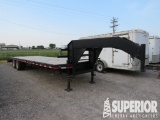 2011 TRAIL MASTER 32'L T/A Dovetail Gooseneck Trailer