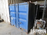 6’H x 6’5”W x 8’L Mini-Shipping Container