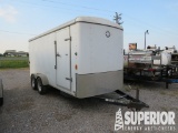 2010 CARRY-ON 16'L T/A Cargo Trailer