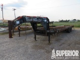 2008 TRAIL MASTER 30'L T/A Gooseneck Trailer