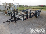 2008 TIGER 18'L T/A Utility Trailer