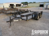 2005 IRONHORSE 12'L T/A Utility Trailer