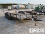 TRAIL MASTER 16'L T/A Utility Trailer