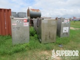 (4) 550-Gallon Stainless-Steel Totes