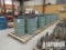 (20-566) (3) 55-Gal Drums w/(100+) TC MT Bits, 3-3