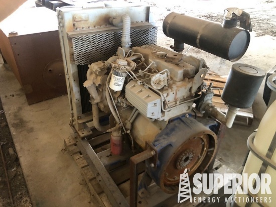 (13-33) CAT C4.4 Diesel Eng w/Radiator