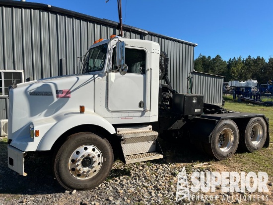 (x) (11-13) 1995 KENWORTH T4508 T/A Winch Truck Tr