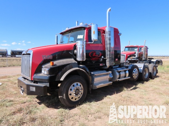 (x) (19-3) 2014 WESTERN STAR 4900 T/A w/Pusher Axl