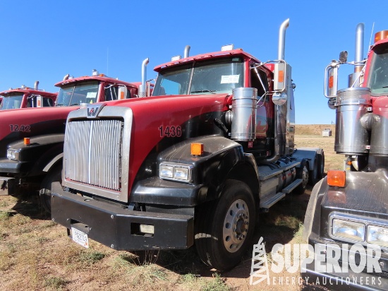 (x) (19-10) 2012 WESTERN STAR 4900 T/A w/Pusher Ax
