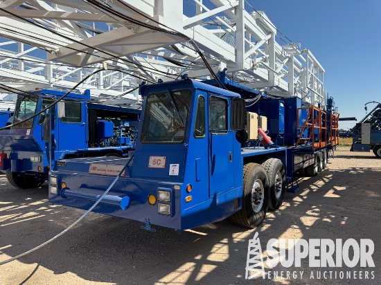 2007 NOV 5XL-5C D/D Back-In Well Service Rig, S/N-