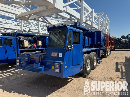 2007 NOV 5XL-5C D/D Back-In Well Service Rig, S/N-