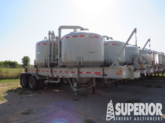 (x) (2-2) 2012 WILCO 660 Cu Ft Bulk Cement Traile