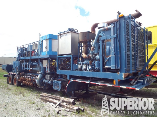 (x) (15-2) 2012 PRATT 125-EX T/A Blender Trailer,