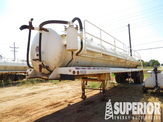 (x) (21-9) 2011 DRAGON 130-Bbl T/A Vacuum Trailer,