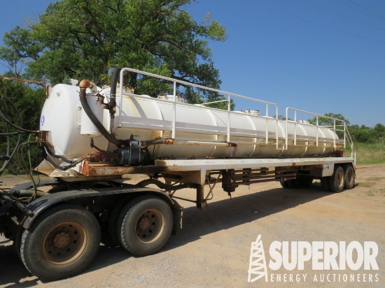 (x) (21-2) 2009 DRAGON 130-Bbl T/A Vacuum Trailer,