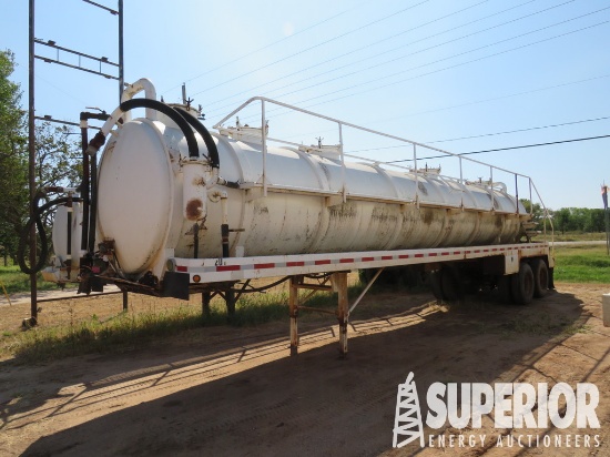 (x) (21-8) 1981 DECO 150-Bbl T/A Vacuum Trailer, V